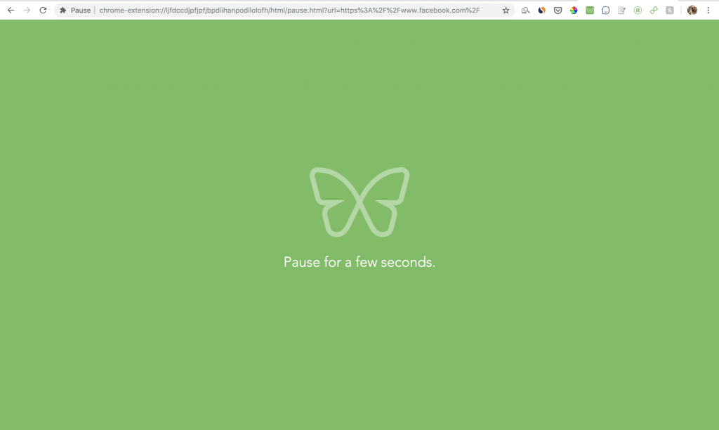 Pause helps you beat distraction with intentional browsing