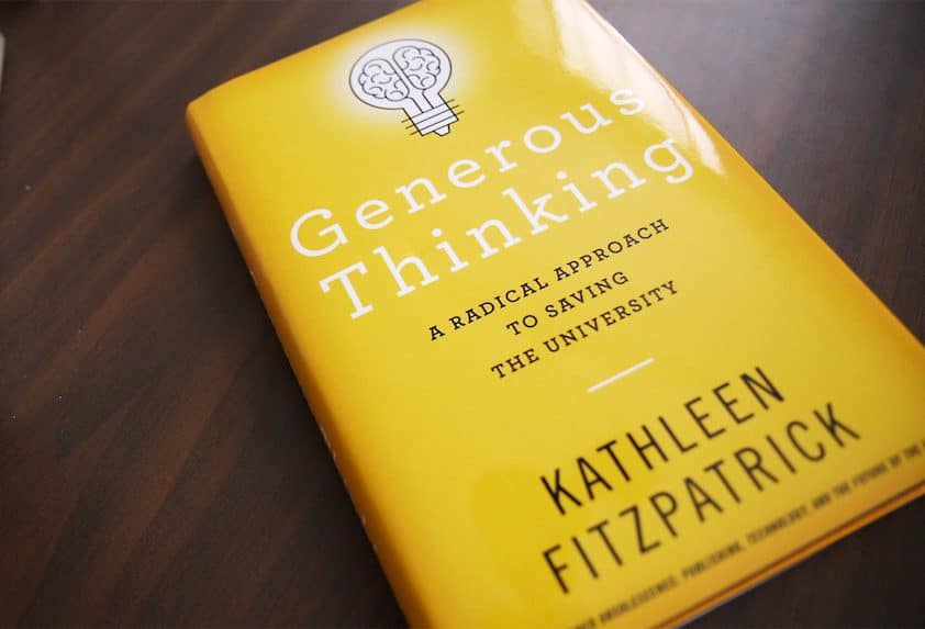 Generous Thinking by Kathleen Fitzpatrick 