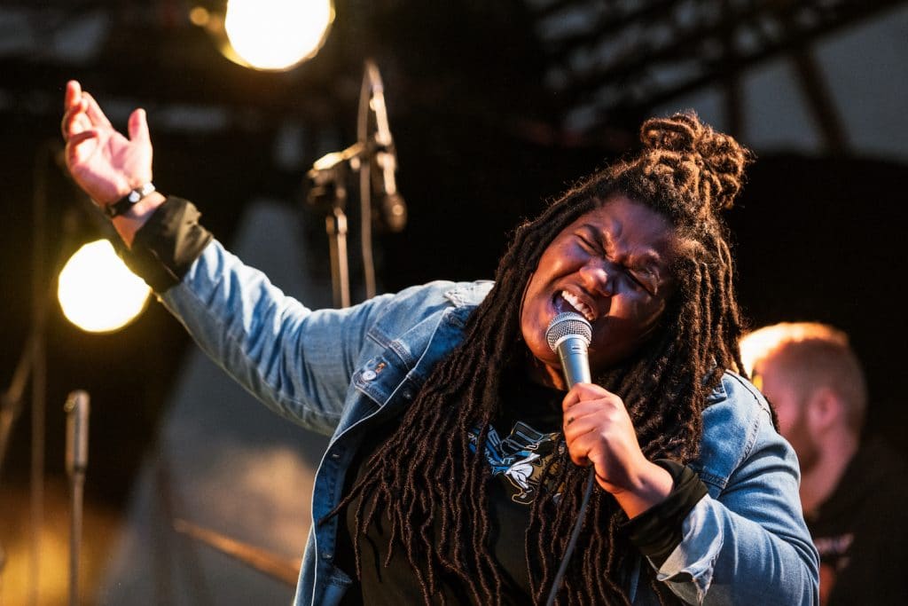 Tanajah perfroming at Spot Festival Denmark 2021